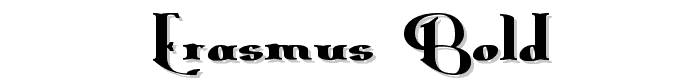 Erasmus Bold font